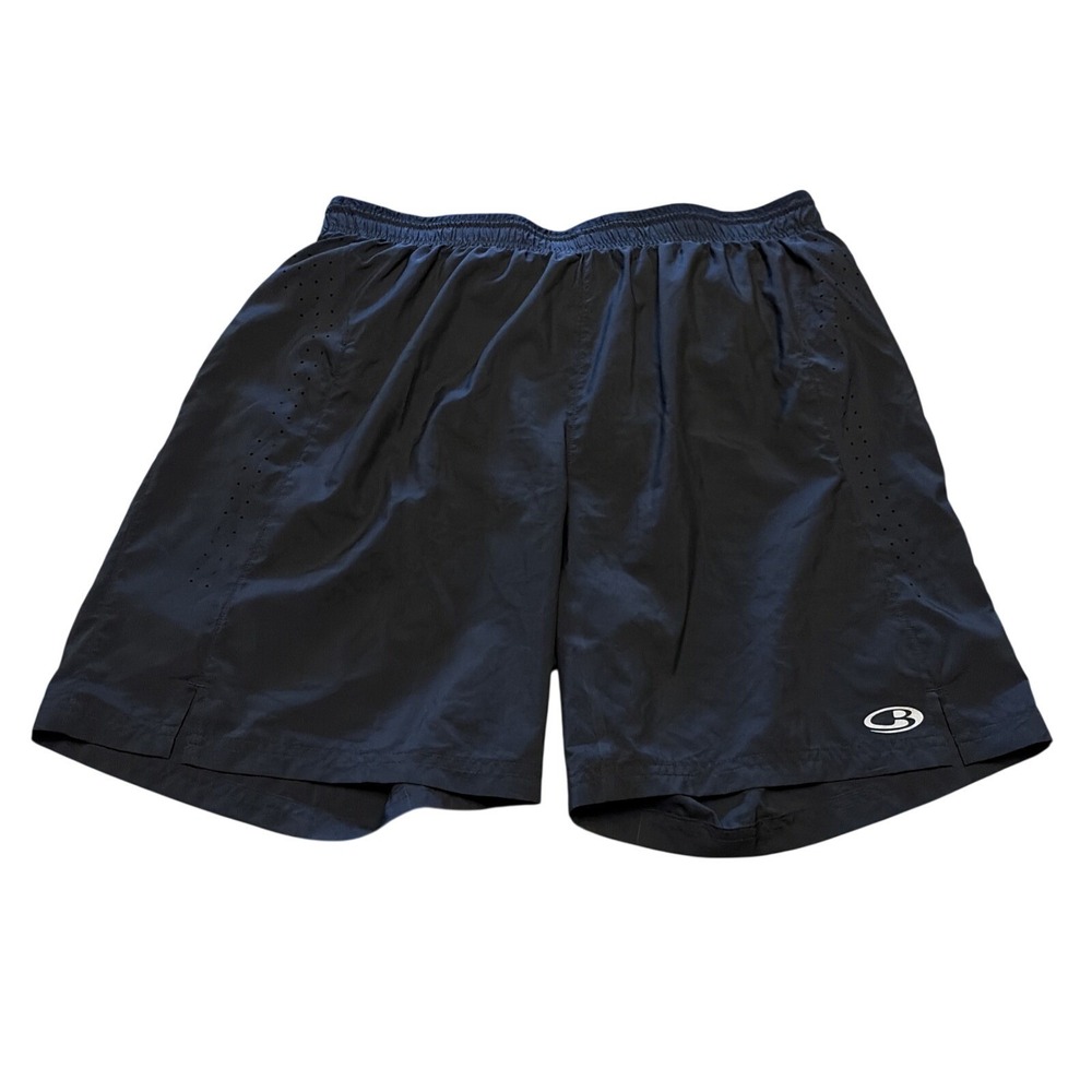 Icebreaker GT Men's M Cool Lite Running Shorts Black Merino Wool Liner 7"